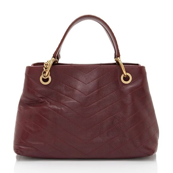 Chanel Chevron Calfskin Python Chic Small Shopping Tote - Picture 3 of 16